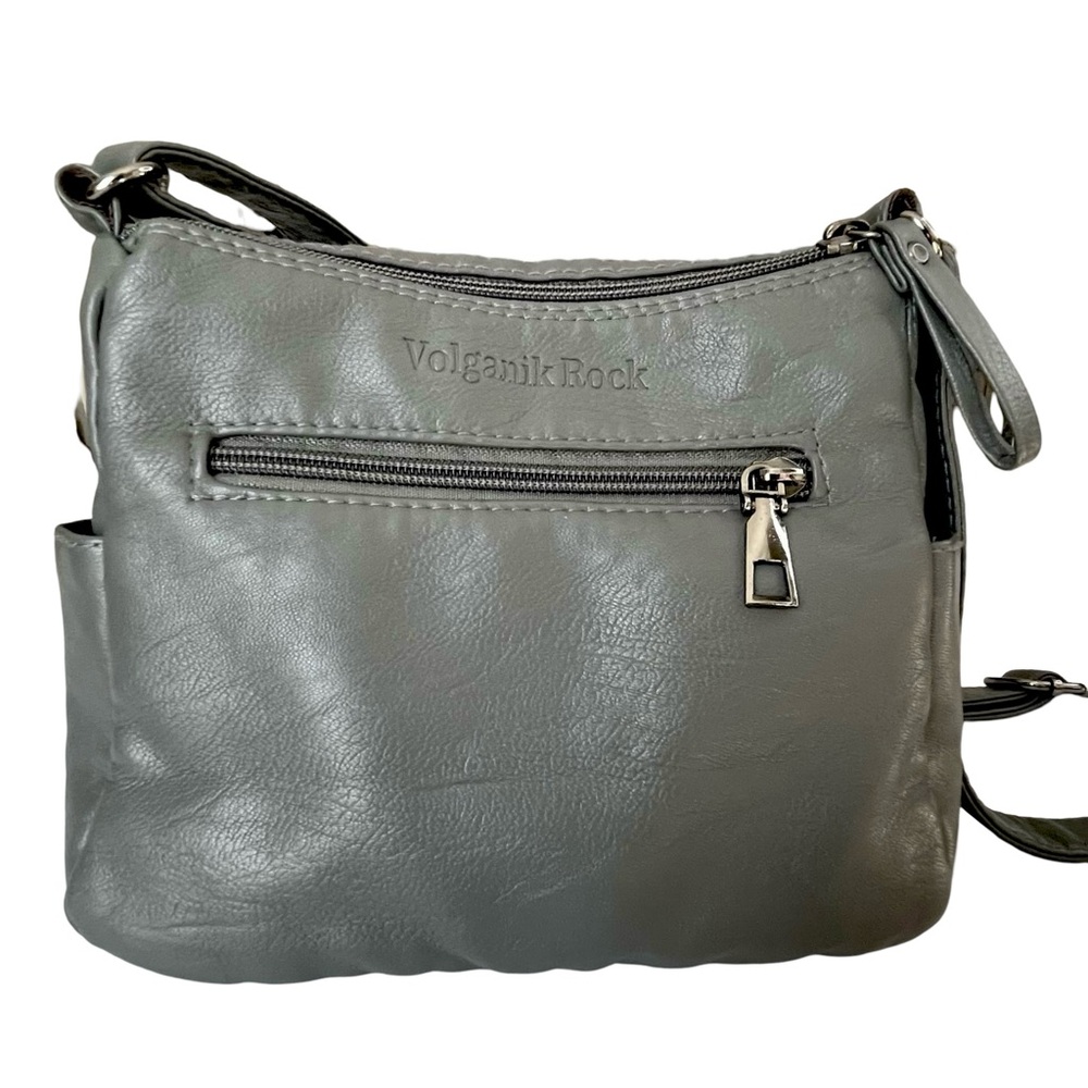 Women's Gray Crossbody Bag